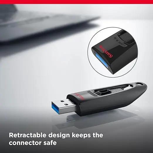 Pair SanDisk Ultra 32 GB USB Flash Drive USB 3.0 Up to 130 MB/s Read - Twin Pack, Red/Blue NexGen Tech Uk